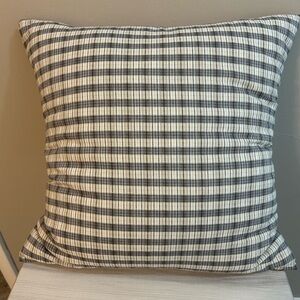 NWT Threshold Designed With Studio McGee Plaid Pillow 20”x20”
